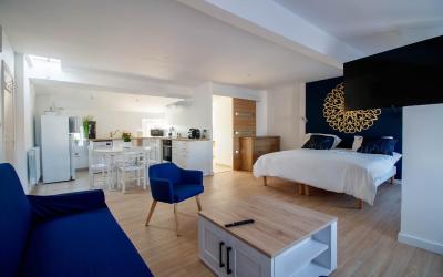 Chambre Lits Jumeaux avec Salle de Bains Privative