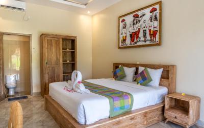 Kamar Double dengan Pemandangan Taman