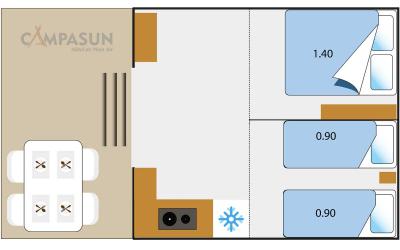 Marquise Tent 4 adults