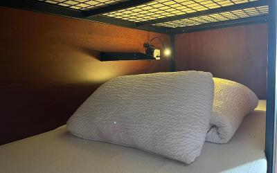 Lit dans Dortoir Mixte de 4u00a0Lits Lit dans Dortoir Mixte de 4u00a0Lits