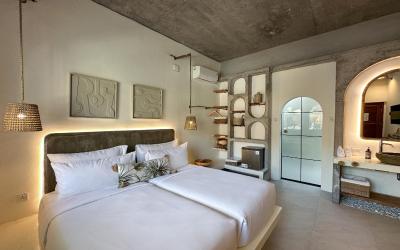 Kamar Suite Twin dengan Bathtub Kamar Suite Twin dengan Bathtub