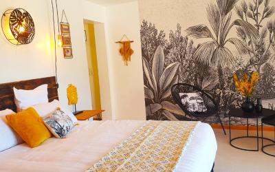 Chambre Lit Queen-Size - Vue sur Jardin