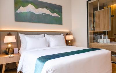 Kamar Double dengan Pemandangan Gunung Kamar Double dengan Pemandangan Gunung