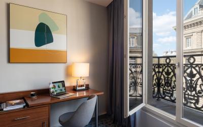 Chambre Double Standard avec 2 Lits Doubles