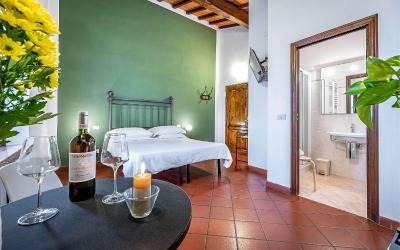 Camera Deluxe Matrimoniale/Doppia con Letti Singoli con Vista Cittu00e0