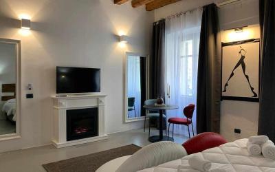 Camera Deluxe Matrimoniale/Doppia con Letti Singoli