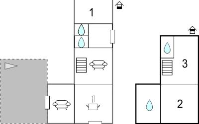 Maison de Vacances 3u00a0Chambres 