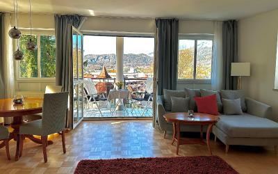 Apartment mit 1 Schlafzimmer und Balkon