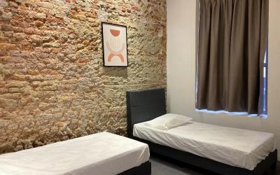 Kamar Double dengan Kamar Mandi Bersama