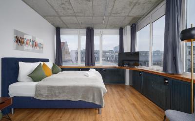 Business Doppelzimmer mit Zugang zum Fitnessbereich