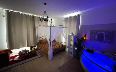 Chambre Double avec Baignoire Spa