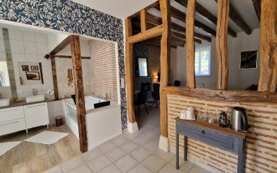 Chambre Double avec Baignoire Spa