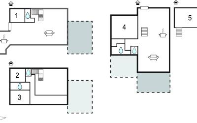 Maison de Vacances 5 Chambres
