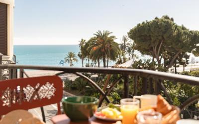 Chambre Double ou Lits Jumeaux Privilu00e8ge avec Balconu00a0-u00a0Vue sur Mer