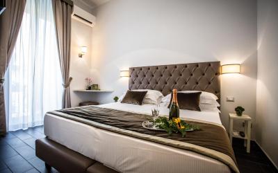 Camera Matrimoniale/Doppia con Letti Singoli con Balcone 