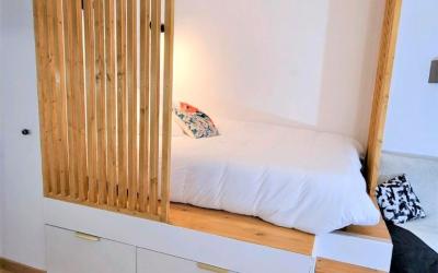 Studio with Balcony and montain view