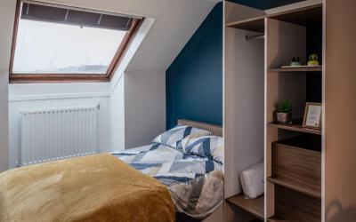 Single Room with Shared Shower and Toilet