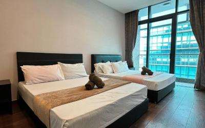 Apartemen 2 Kamar Tidur dengan Balkon Apartemen 2 Kamar Tidur dengan Balkon