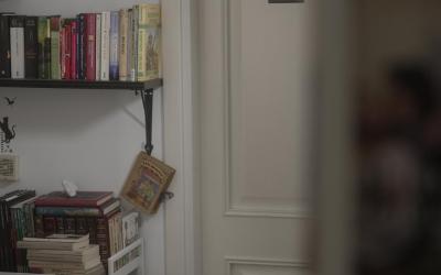 Camera Doppia con Letti Singoli e Bagno in Comune