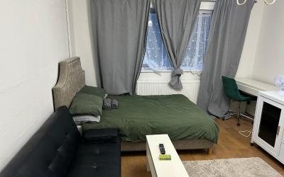 Family Room with Shared Bathroom