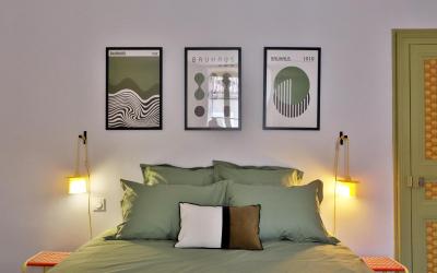 Chambre Double ou Lits Jumeaux avec Salle de Bains Privative
