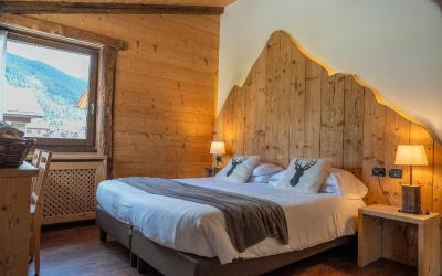 Camera Superior Matrimoniale/Doppia con Letti Singoli con Vista Montagna