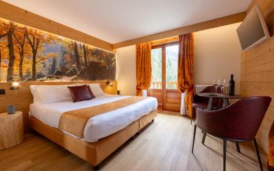 Camera Deluxe Matrimoniale/Doppia con Letti Singoli con Vista Giardino