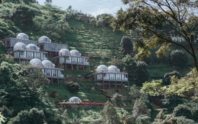 Kamar Double dengan Pemandangan Gunung Kamar Double dengan Pemandangan Gunung