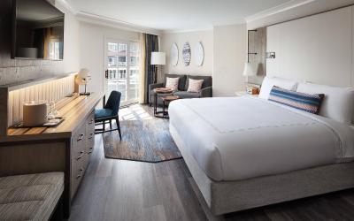 Double Room with Two Double Beds and Pool View
