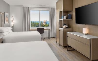 Club level, Guest room, 2 Double, High floor