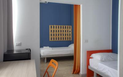 Camera Doppia con Letti Singoli con Bagno Privato 