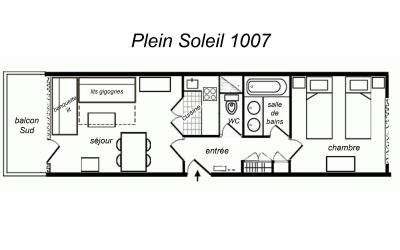 Appartement 1 Chambre (5 Adultes)