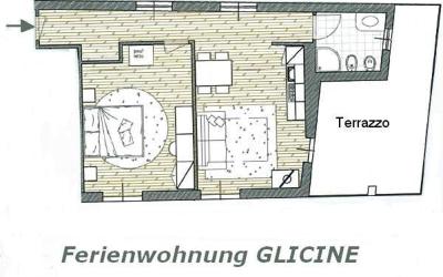 Appartamento con 1 Camera da Letto