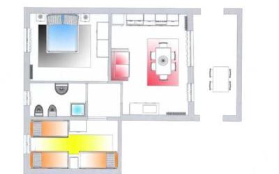 Appartamento con 2 Camere da Letto