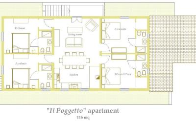 Appartamento con 4 Camere da Letto