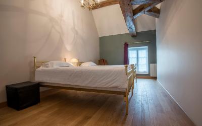 Chambre Lits Jumeaux avec Salle de Bains Privative