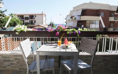 Camera Matrimoniale/Doppia con Letti Singoli con Vista Mare 