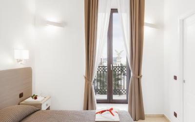 Camera Deluxe Matrimoniale/Doppia con Letti Singoli con Balcone