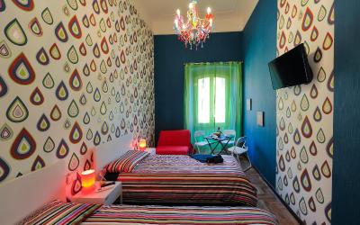 Camera Doppia con Letti Singoli con Bagno Privato Esterno 