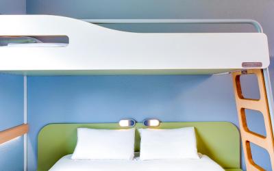 Chambre Triple avec 1 Lit Double et 1 Lit Superposu00e9 Chambre Triple avec 1 Lit Double et 1 Lit Superposu00e9