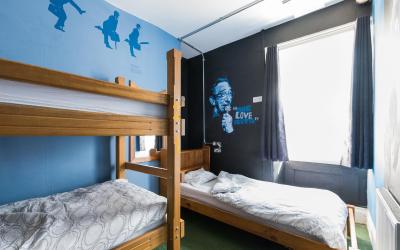Bunk Bed in Male Dormitory Room sleeps 3 