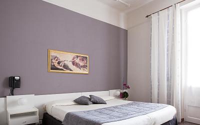 Camera Matrimoniale/Doppia con Letti Singoli con Vista Mare 