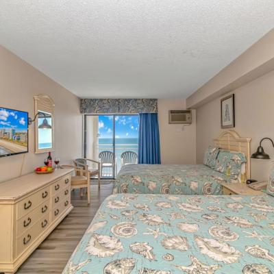 旅遊訂房 美國-美特爾海灘 (SC) Beautiful Ocean Front Double Queen Suite - Sea Mist Resort 20905 - Perfect for 2-4 guests! - 5篇評鑑 評分:4.6