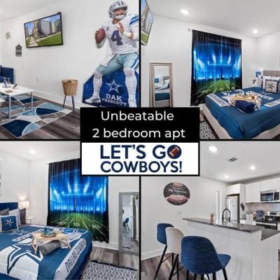 旅遊訂房 美國-達拉斯 (TX) Cowboys Fan Pad 2 Bedroom! - 1篇評鑑 評分:10