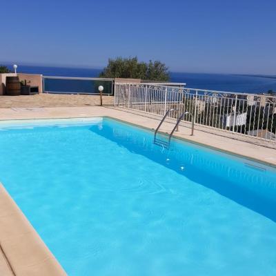 旅遊訂房 法國-巴斯提亞 Appartement de 2 chambres avec vue sur la mer piscine privee et terrasse amenagee a Bastia a 2 km de