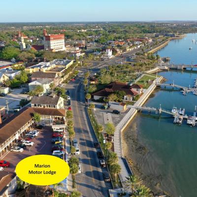 旅遊訂房 美國-佛羅裡達州聖奧古斯丁(FL) Historic Waterfront Marion Motor Lodge in downtown St Augustine - 26篇評鑑 評分:9.2