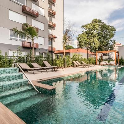 旅遊訂房 巴西-阿雷格里港 Studio moderno em cond com piscina CON408 - 1篇評鑑 評分:10