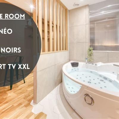 旅遊訂房 法國-埃唐普 Love Life Room-Jacuzzi-Netflix-Accès-24/7-Privé (Love Life Room-Jacuzzi-Netflix-Acces-24/7-Prive)