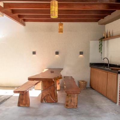 旅遊訂房 巴西-塞古羅港 500m PRAIA Taperapuan; Churrasqueira; Chuveirão; 2 quartos: WiFi; Smart TV (500m da PRAIA de Taperapuan, Churrasqueira, Chuveirao, 2 quartos, ate 6 pessoas, WiFi 300 mbs, Smart) - 1篇評鑑 評分:10