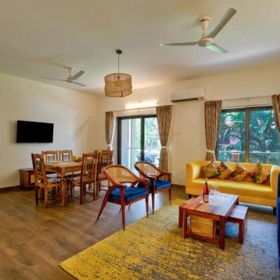 旅遊訂房 印度-果阿邦 Lavish 2BHK Apartment with Swimming Pool in Candolim - 4篇評鑑 評分:9.5